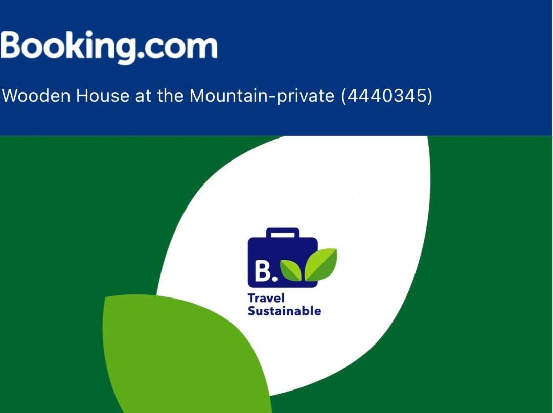 Wooden House At The Mountain-Private Guest House Paránimfoi Exterior foto