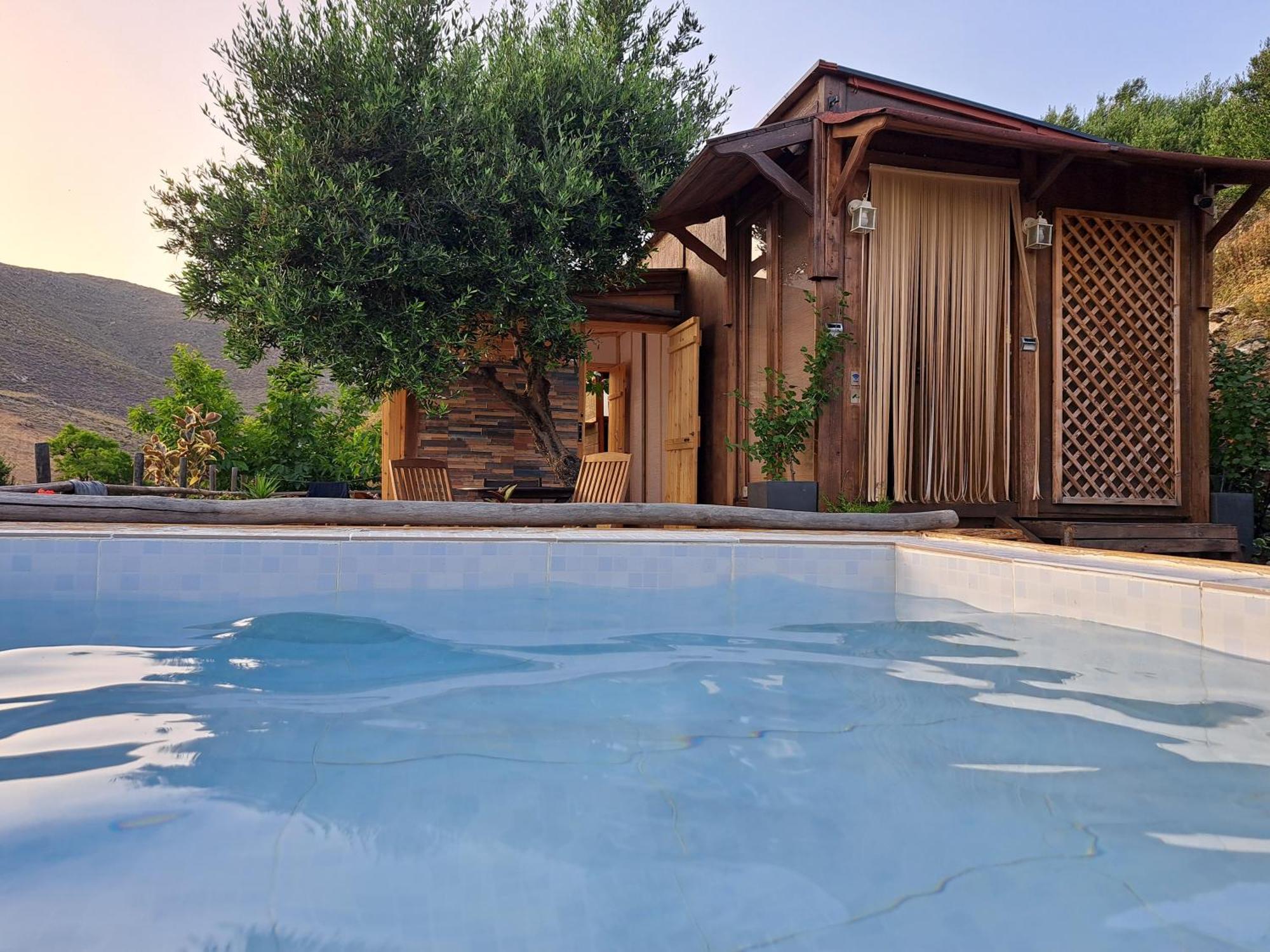 Wooden House At The Mountain-Private Guest House Paránimfoi Exterior foto