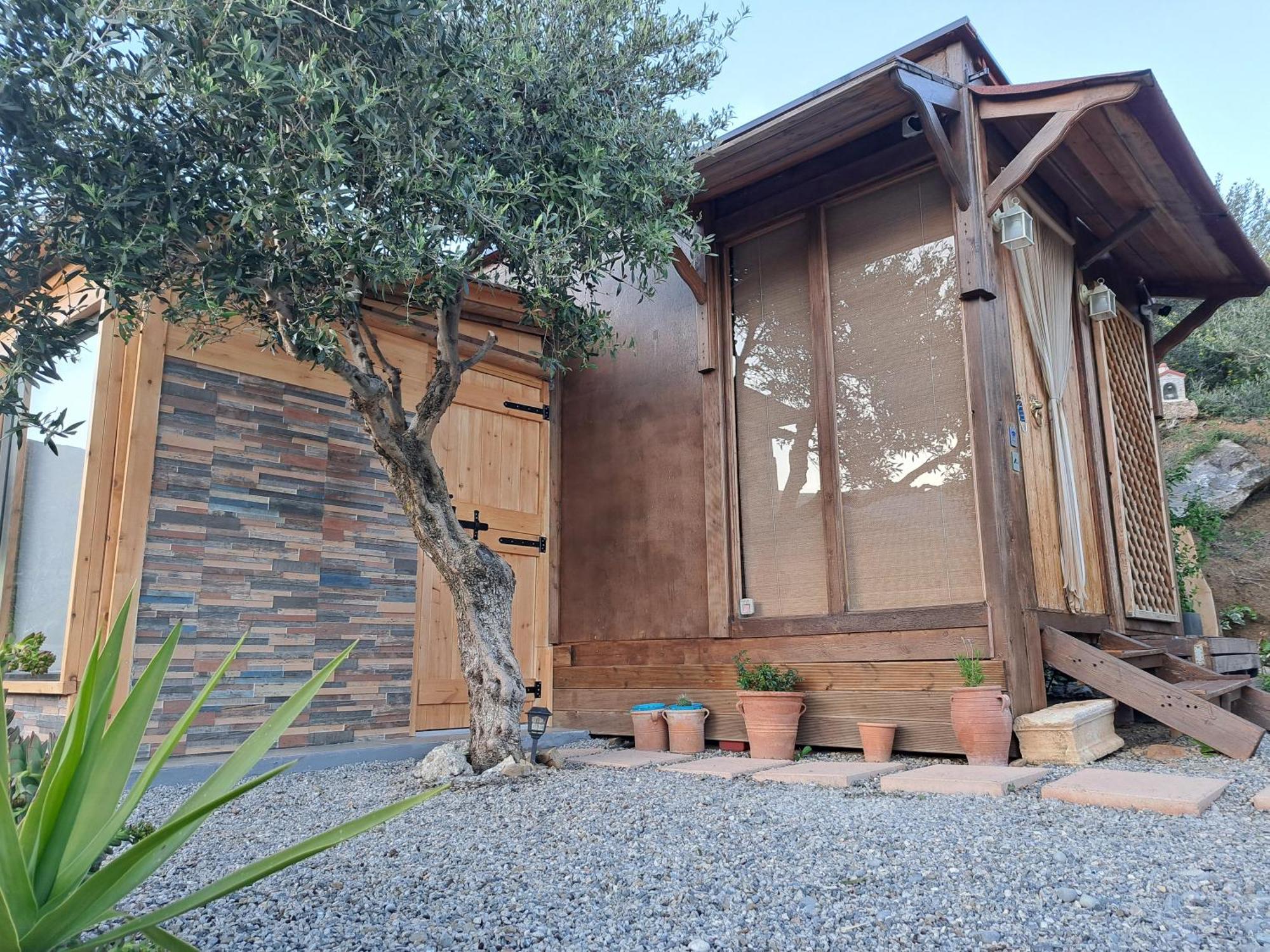 Wooden House At The Mountain-Private Guest House Paránimfoi Exterior foto