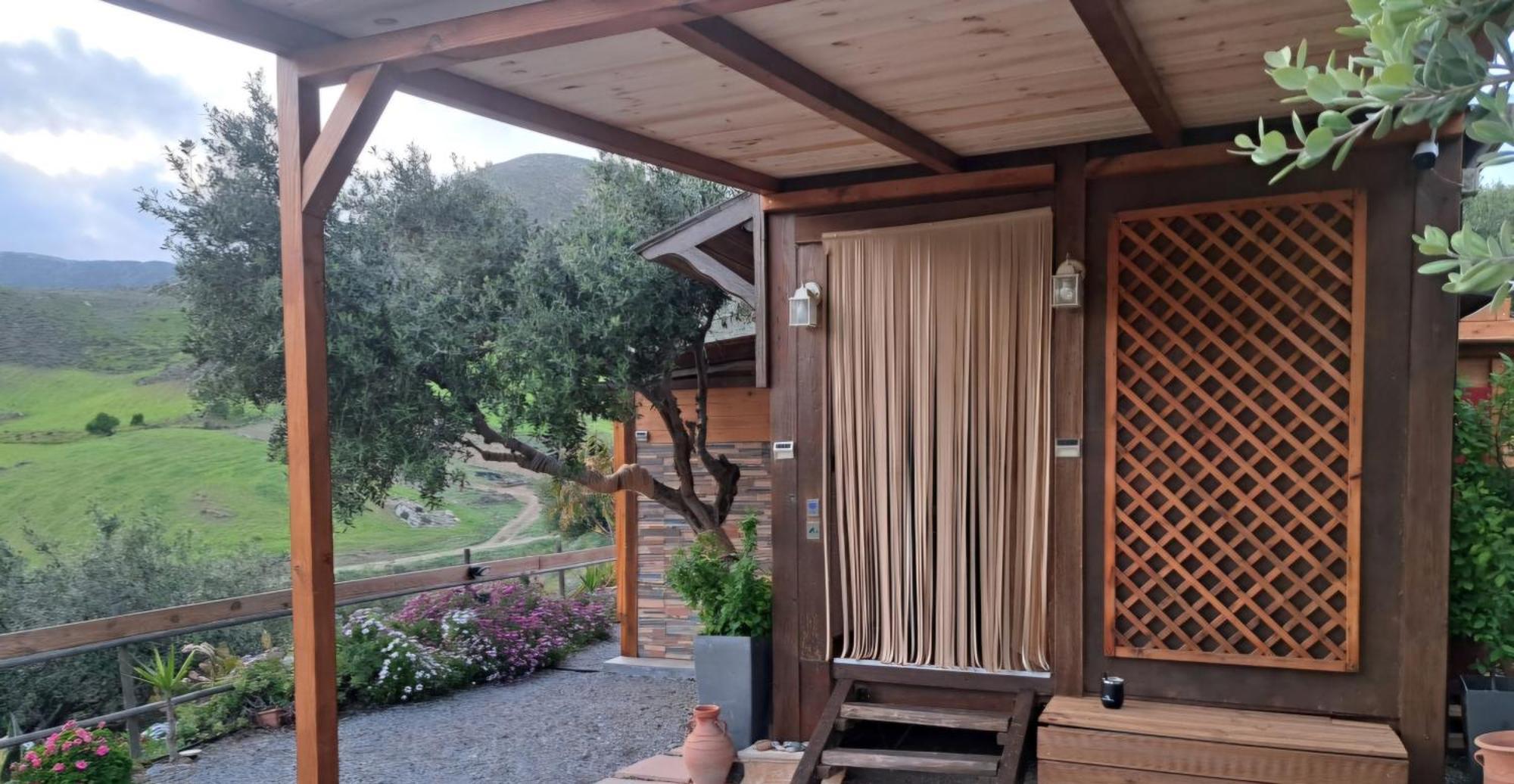 Wooden House At The Mountain-Private Guest House Paránimfoi Exterior foto